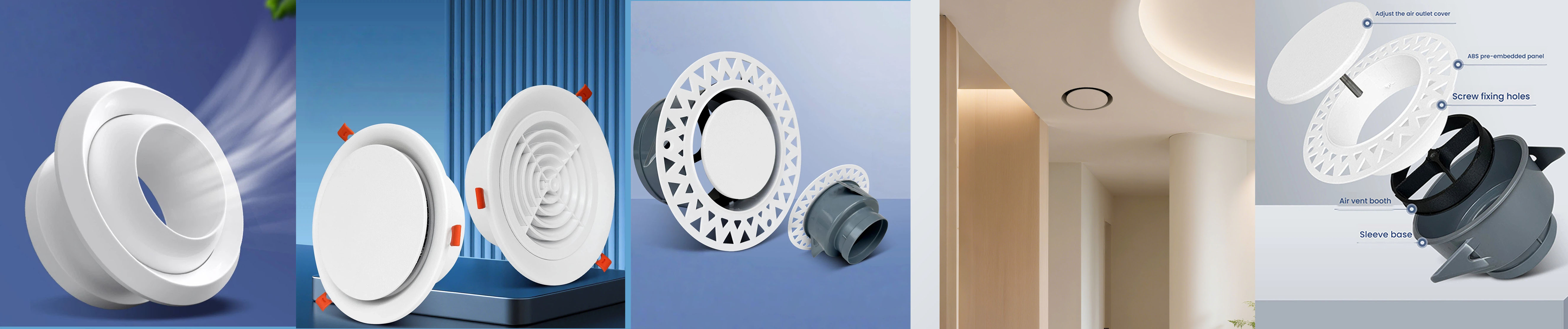 ఏర్ Vent మీటర్ల పోల్చటం: Aluminium Alloy vs ABS vs stainless steels